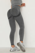 Seamless Scrunch Butt Yoga Leggings: High-Waisted Tummy Control Gym Tights & Breathable Peach Lifting Fitness Pants