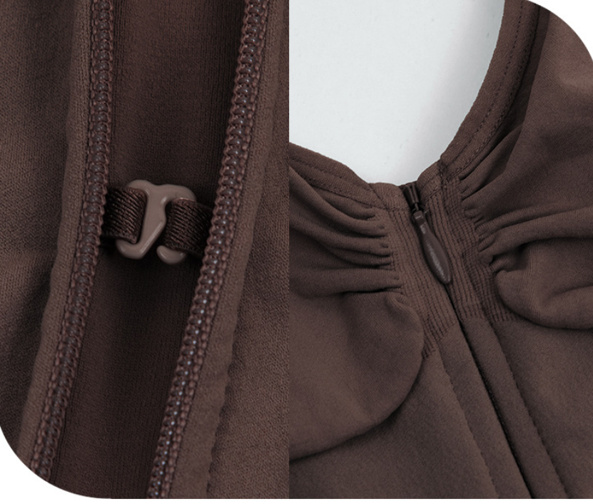 Body Sculptant Sans Couture Premium : Gainant Ventre Plat Zippé, Dos Nu Sexy et Effet Push-Up 3D