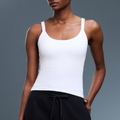 Débardeur de Yoga Sans Couture Extensible, Doux pour la Peau, avec Soutien-Gorge Intégré, Dos Nageur, Haut de Sport Polyvalent pour Femme, Idéal pour l'Été