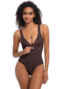 Body Sculptant Sans Couture Premium : Gainant Ventre Plat Zippé, Dos Nu Sexy et Effet Push-Up 3D