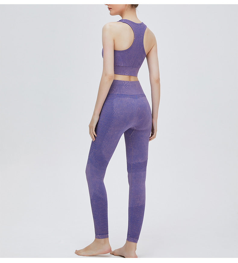 Seamless High-Impact Sports Bra: Shock-Proof Yoga Tank Top & Supportive Fitness Bralette