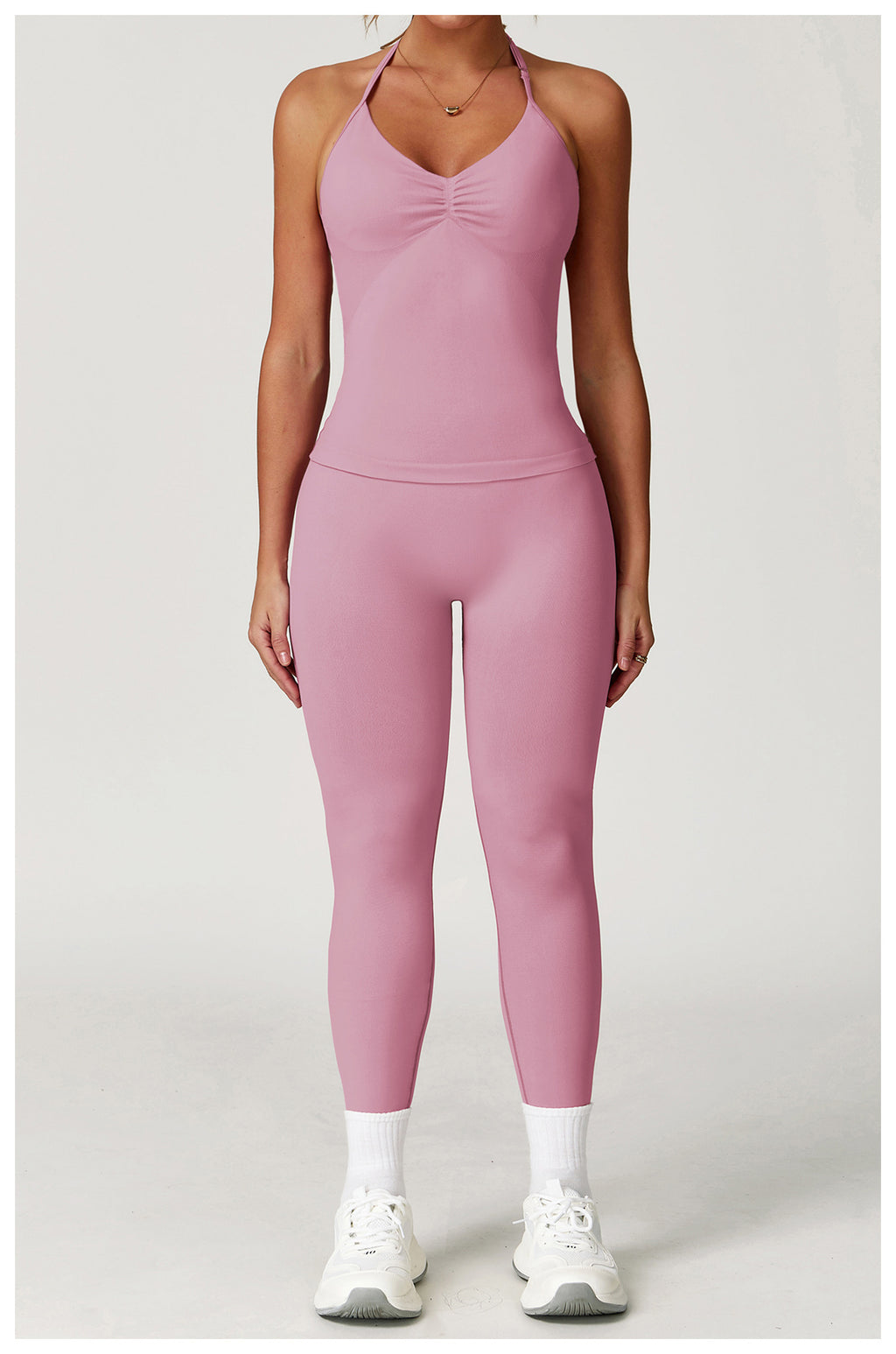 Legging de yoga rehausseur de fessier sans couture : Vêtement de sport taille haute gainant pour la course et le fitness 4524 (copie)