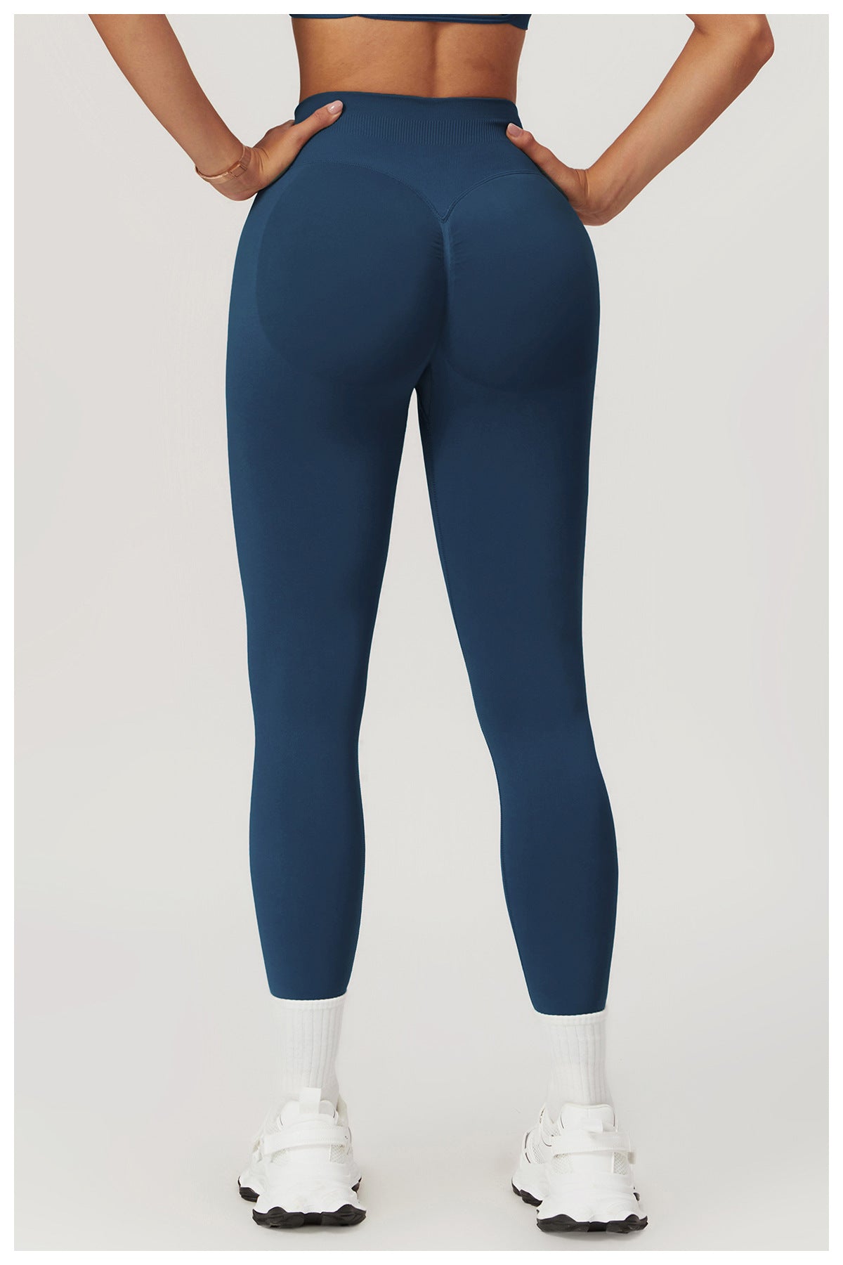 Legging de yoga rehausseur de fessier sans couture : Vêtement de sport taille haute gainant pour la course et le fitness 4524 (copie)