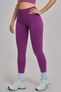 Legging de yoga sans couture galbant effet push-up pêche : taille haute ventre plat pour la course et le fitness 4524