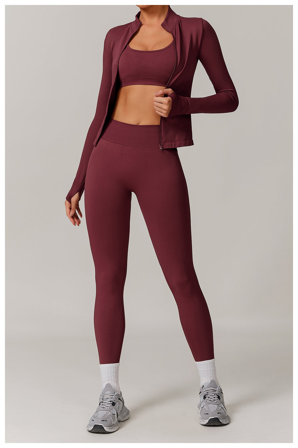 Legging de yoga sans couture taille haute en V : Push-up & Coupe ajustée, Séchage rapide, Vêtement de sport pour la course à pied 4426 (copie)