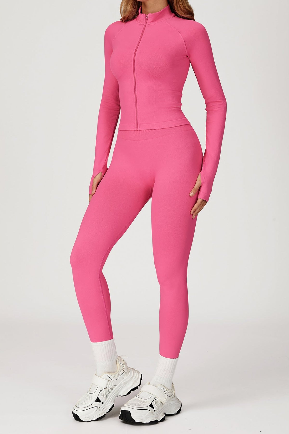 Ensemble de yoga sans coutures de qualité supérieure : Tenue de sport ajustée à séchage rapide pour les loisirs en plein air et le fitness 4835
