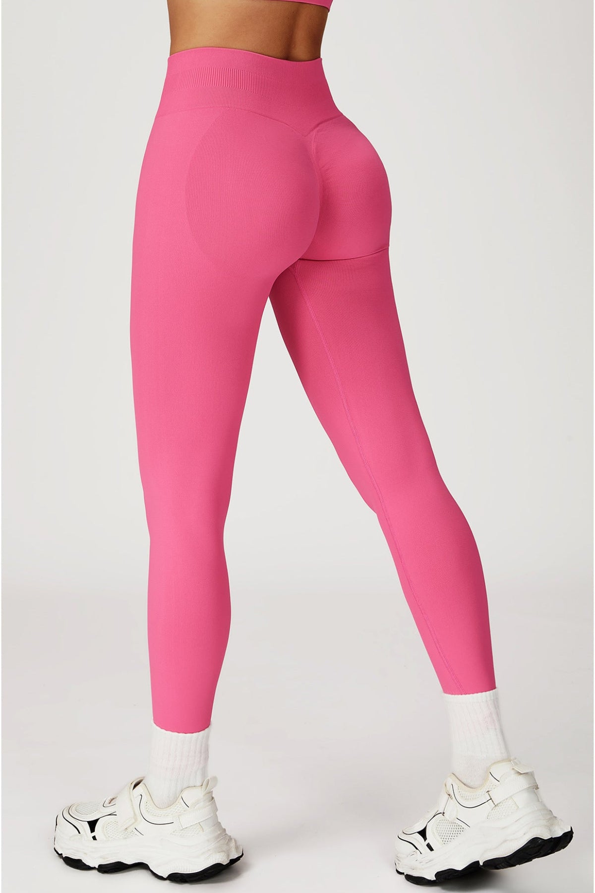 Legging de yoga sans couture taille haute : vêtement de sport galbant et gainant pour la course en extérieur 2553 (copie)