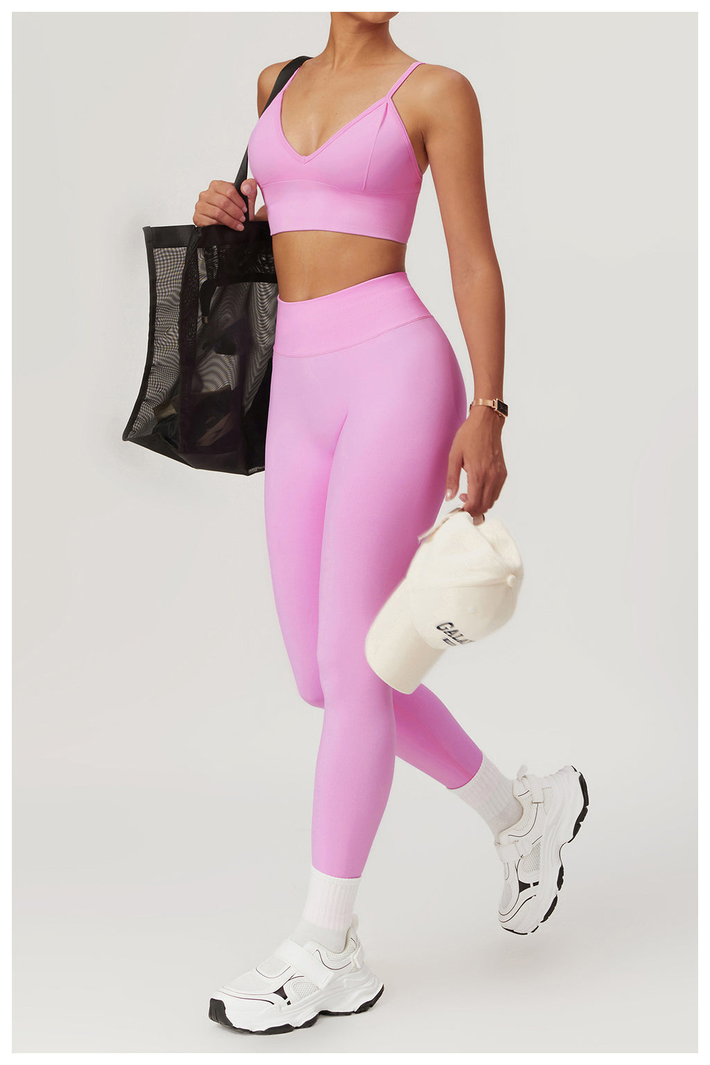 Legging de yoga rehausseur de fessier sans couture : Vêtement de sport taille haute gainant pour la course et le fitness 4524 (copie)