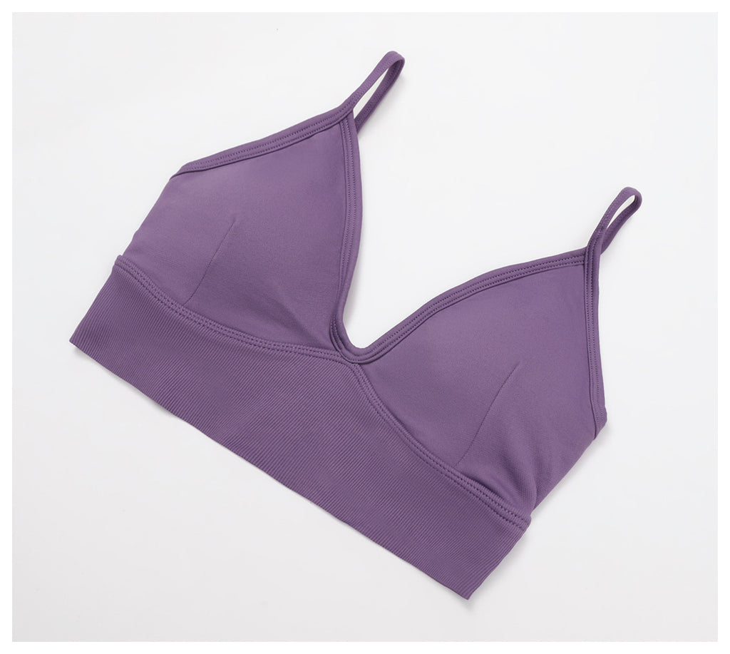 Ensemble de Yoga 3 Pièces Sans Couture : Vêtements de Sport Amincissants Taille Haute & Tenue de Fitness Séchage Rapide 5412