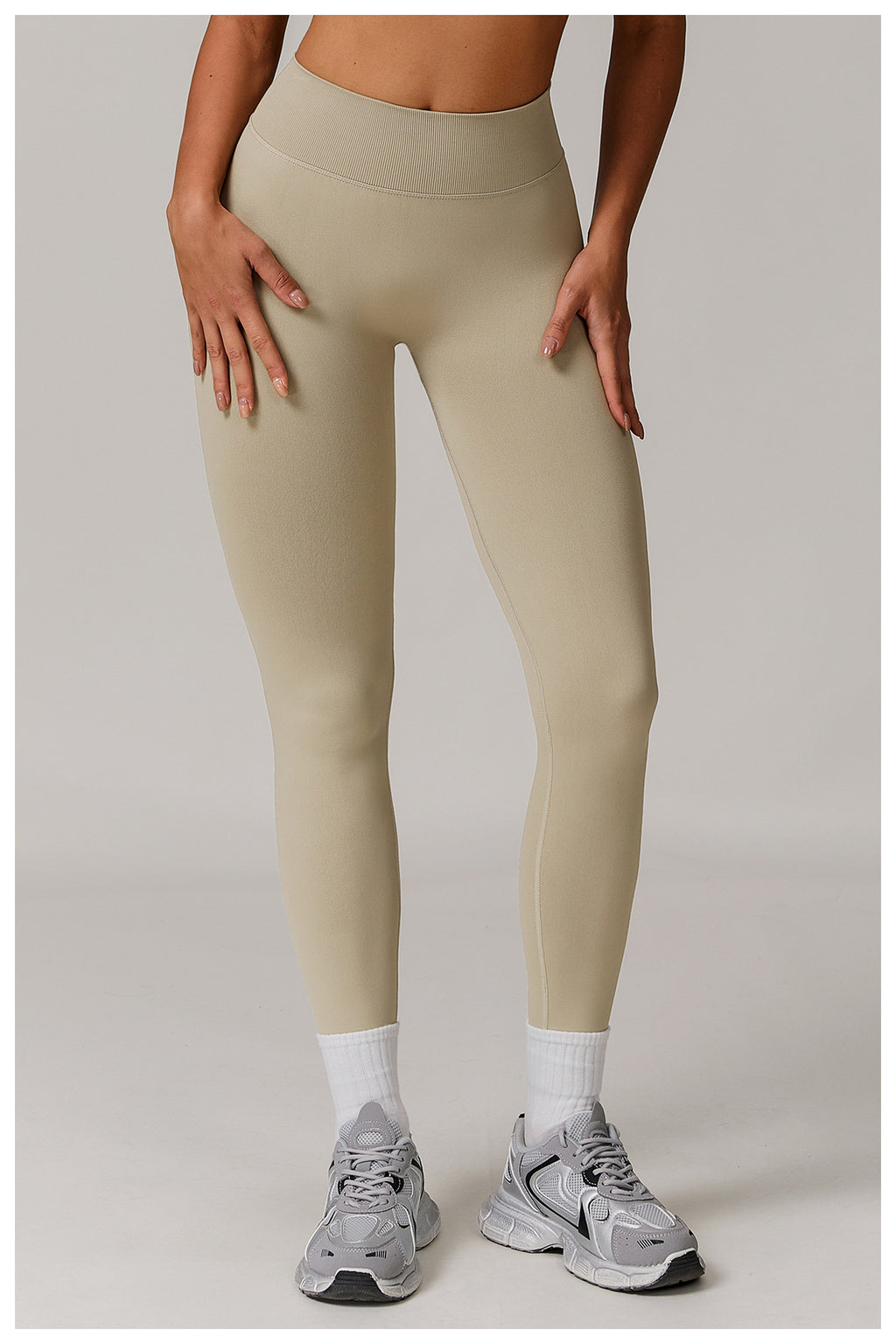 Legging de yoga sans couture taille haute en V : Push-up & Coupe ajustée, Séchage rapide, Vêtement de sport pour la course à pied 4426 (copie)