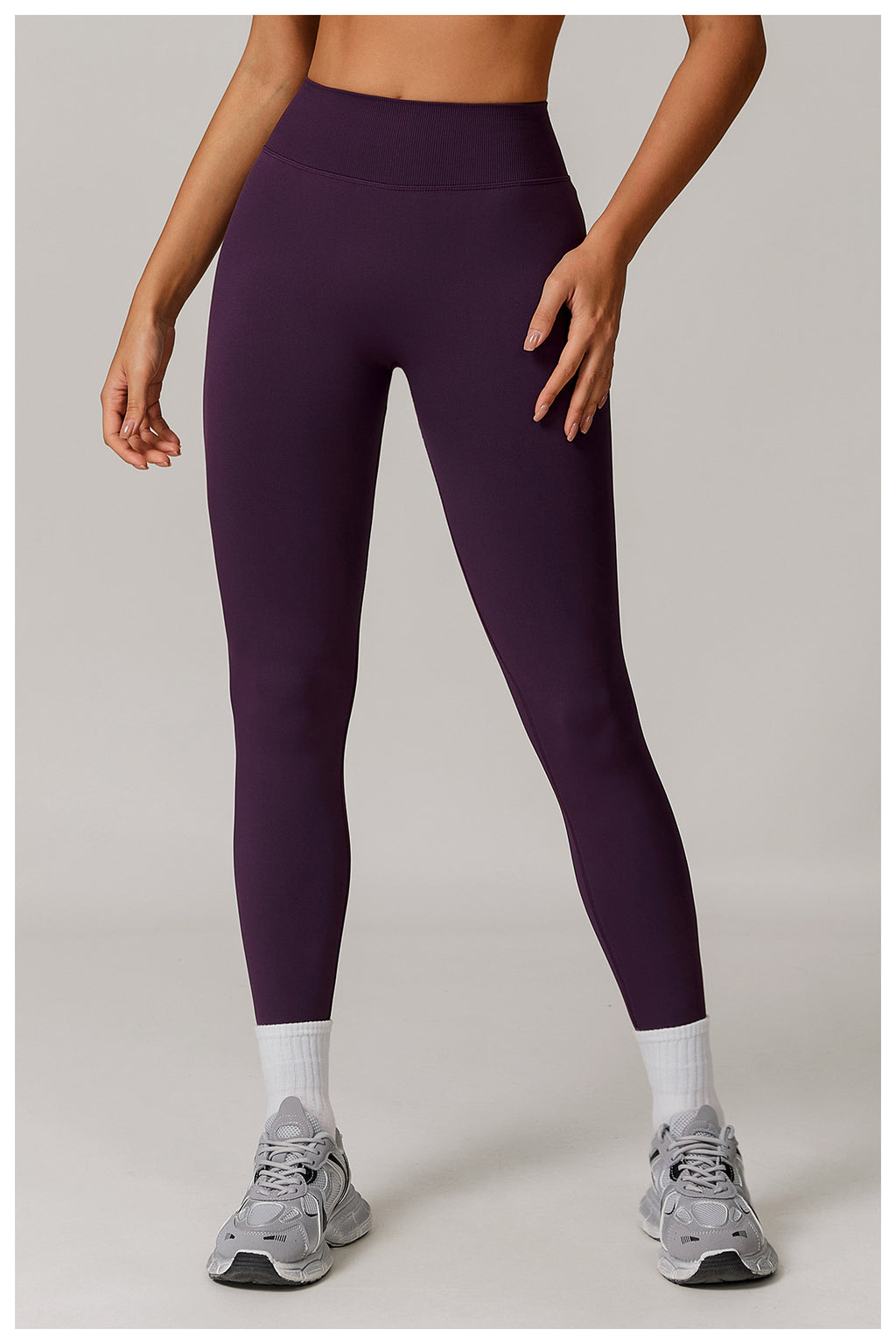 Legging de yoga sans couture taille haute en V : Push-up & Coupe ajustée, Séchage rapide, Vêtement de sport pour la course à pied 4426 (copie)