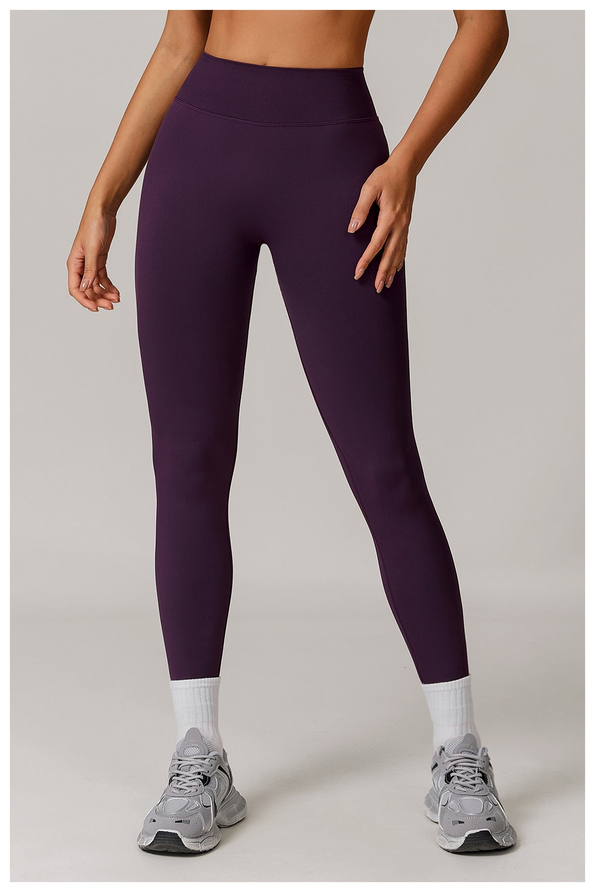 Legging de yoga sans couture taille haute en V : Push-up & Coupe ajustée, Séchage rapide, Vêtement de sport pour la course à pied 4426 (copie)
