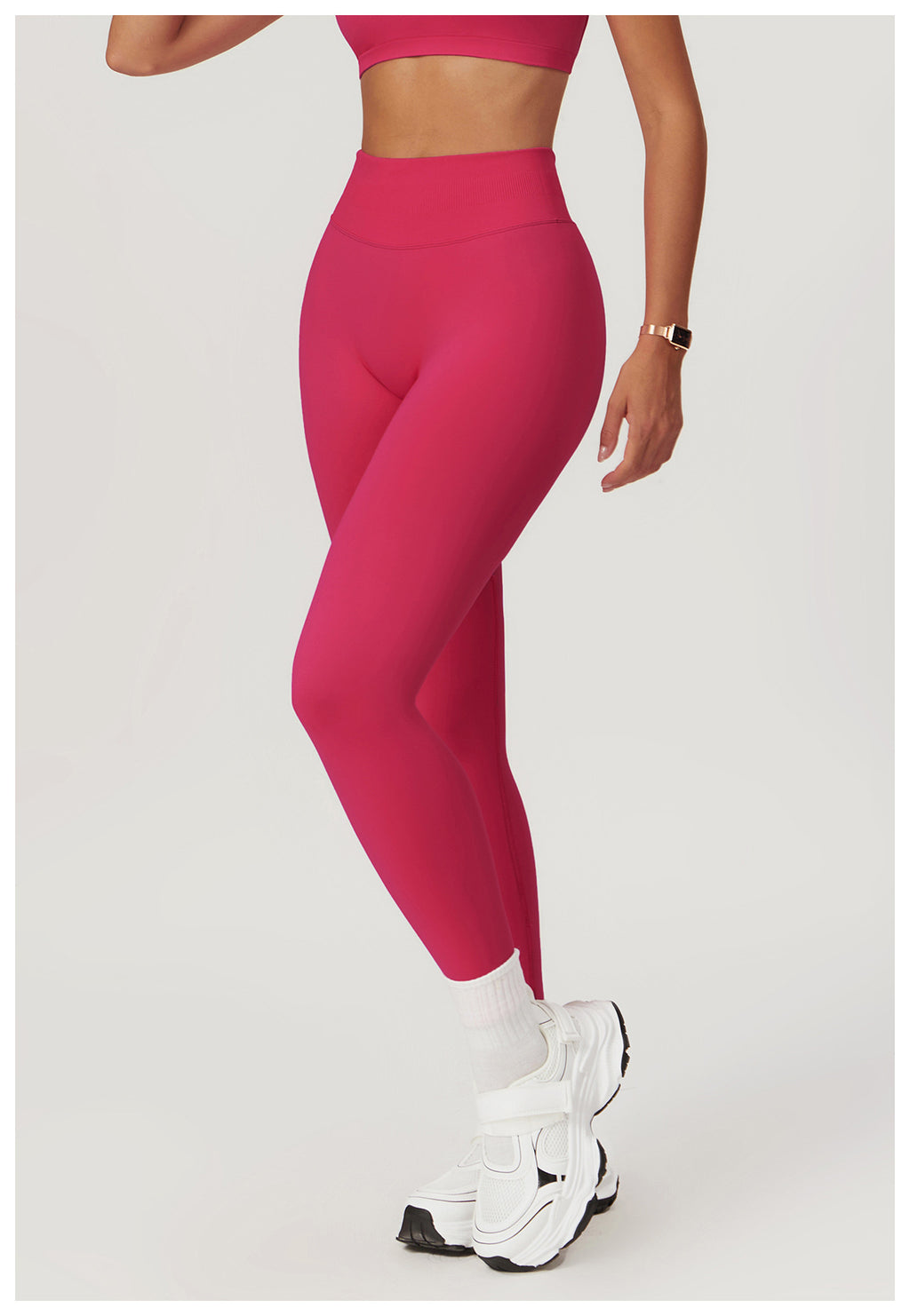 Legging de yoga rehausseur de fessier sans couture : Vêtement de sport taille haute gainant pour la course et le fitness 4524 (copie)