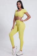 Débardeur de Yoga Sans Couture Nude-Feel : Soutien-Gorge Sport Rembourré et Débardeur de Course Ajusté pour Femme