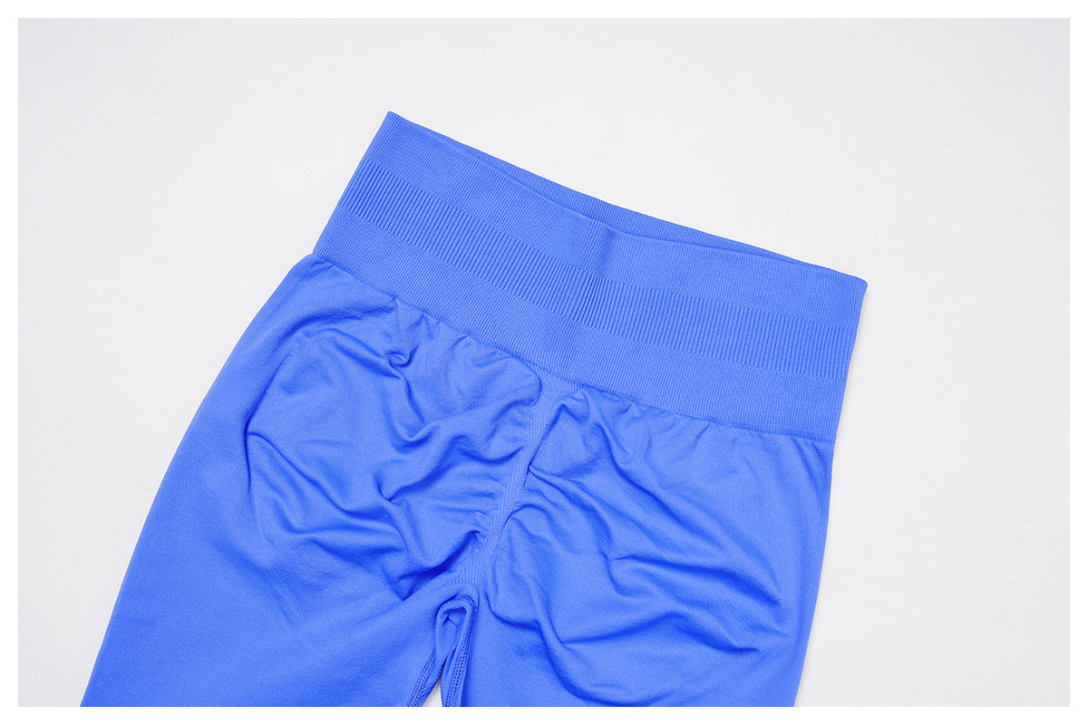 Legging de yoga taille haute sans couture : Vêtement de sport galbant et gainant pour la course en extérieur 2553