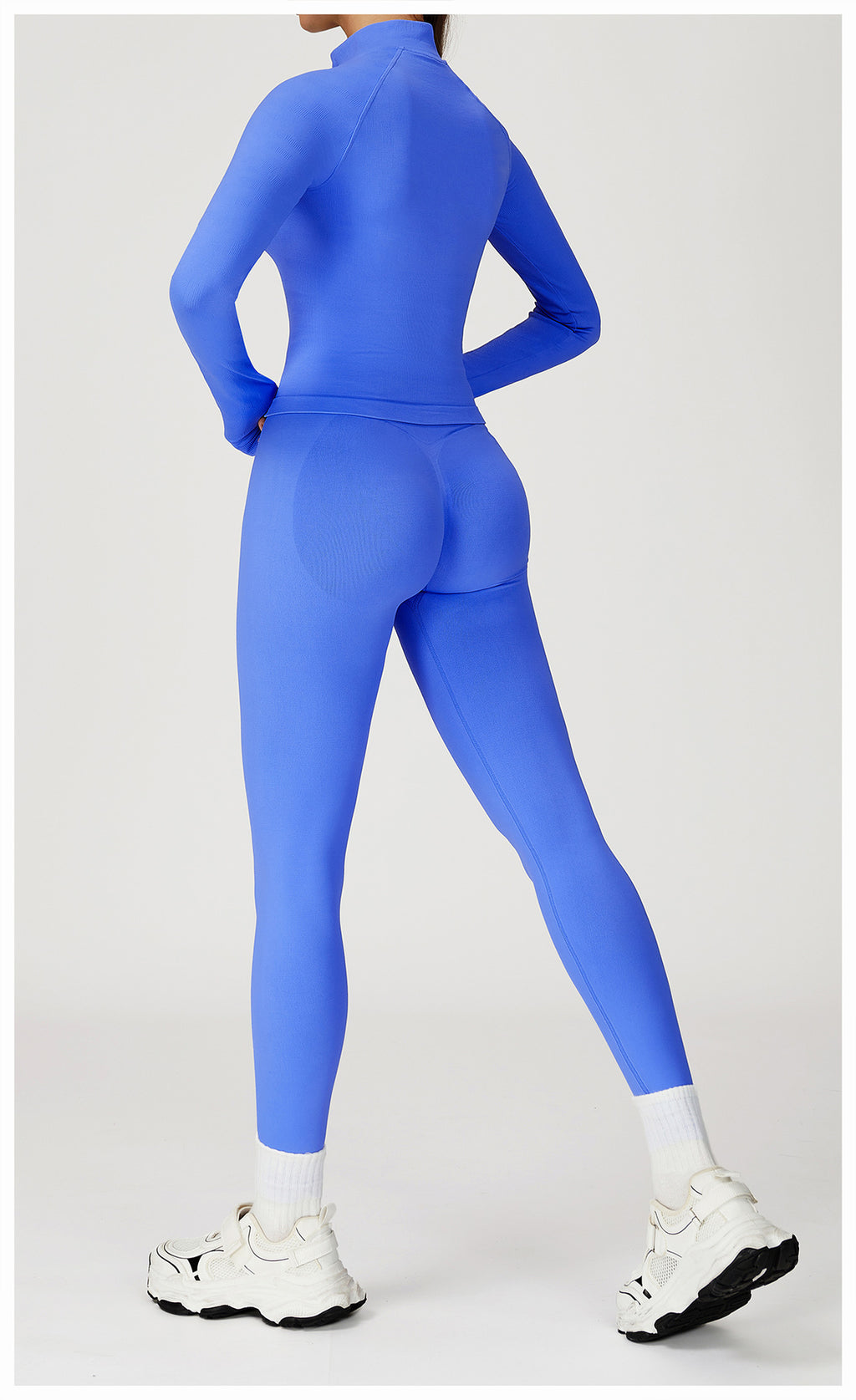 Premium Seamless Yoga Set: Slim-Fit Quick-Dry Activewear for Outdoor Leisure & Fitness 4835