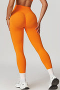 Legging de yoga rehausseur de fessier sans couture : Vêtement de sport taille haute gainant pour la course et le fitness 4524 (copie)