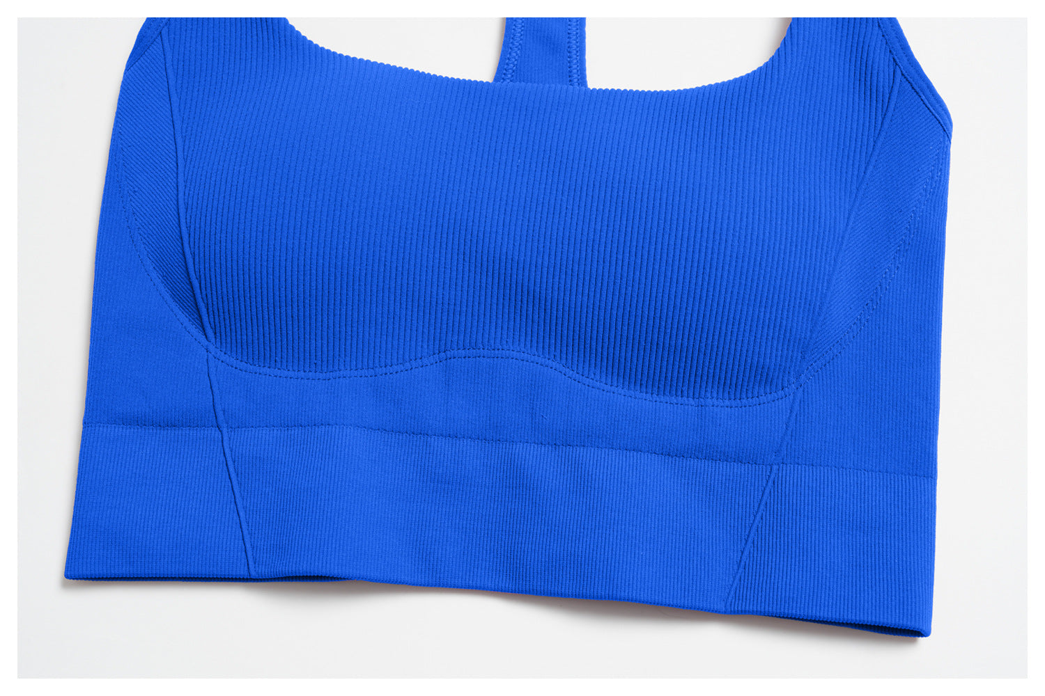 Ensemble de yoga dos nageur sans couture : Tenue de sport extensible et ajustée pour la course et le fitness 4326