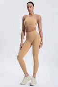 Soutien-gorge de sport sans coutures effet seconde peau : brassière de yoga dos nu et haut de sport respirant pour la course à pied