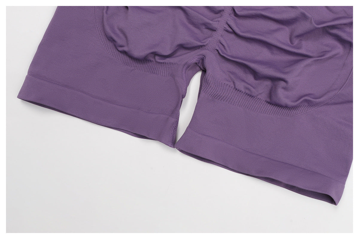 Ensemble de Yoga 3 Pièces Sans Couture : Vêtements de Sport Amincissants Taille Haute & Tenue de Fitness Séchage Rapide 5412