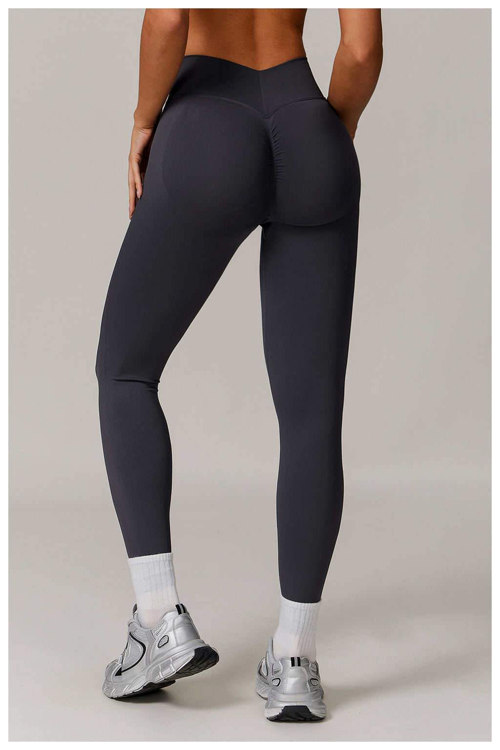 Legging de yoga sans couture taille haute en V : Push-up & Coupe ajustée, Séchage rapide, Vêtement de sport pour la course à pied 4426 (copie)