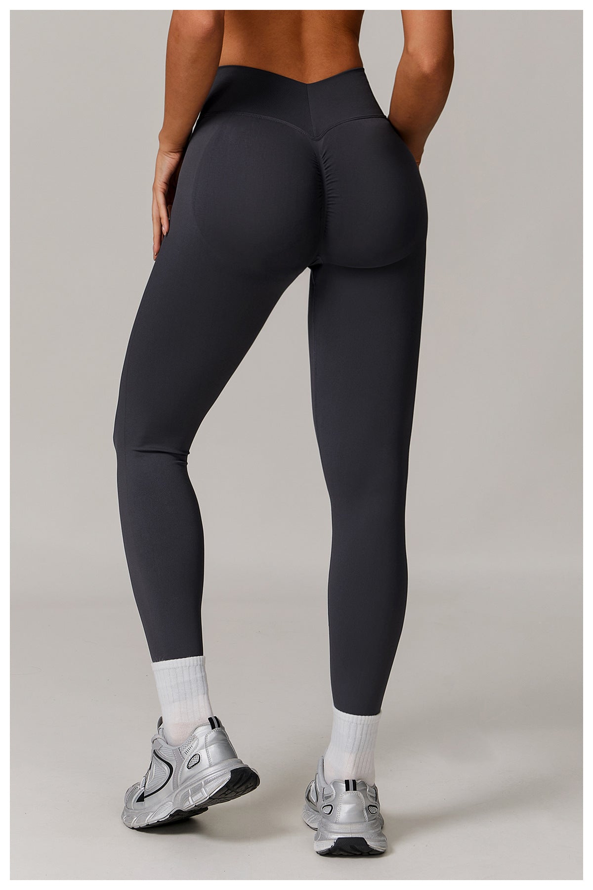 Legging de yoga sans couture taille haute en V : Push-up & Coupe ajustée, Séchage rapide, Vêtement de sport pour la course à pied 4426 (copie)