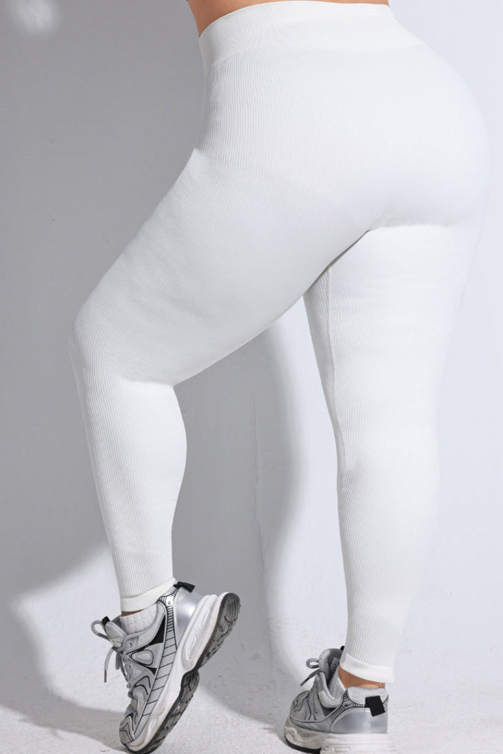 Legging de yoga taille haute sans couture grande taille pour femme, pantalon de sport de course athlétique