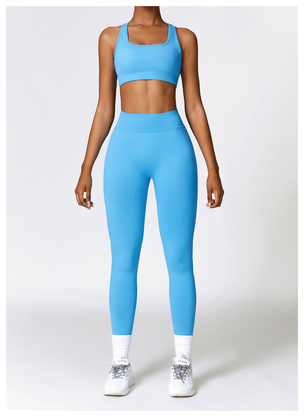 Legging de yoga sans couture taille haute en V : Push-up & Coupe ajustée, Séchage rapide, Vêtement de sport pour la course à pied 4426 (copie)