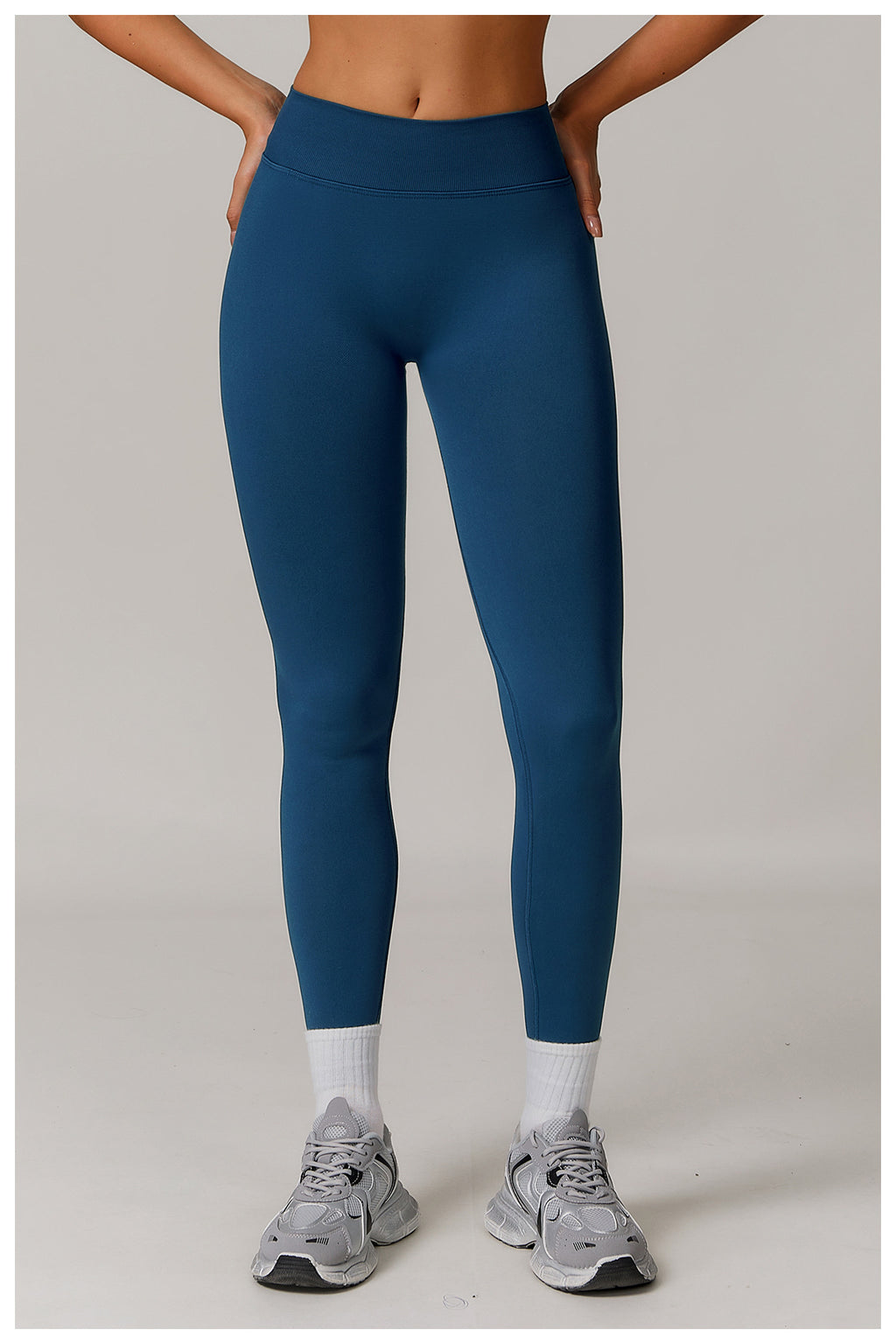 Legging de yoga sans couture taille haute en V : Push-up & Coupe ajustée, Séchage rapide, Vêtement de sport pour la course à pied 4426 (copie)