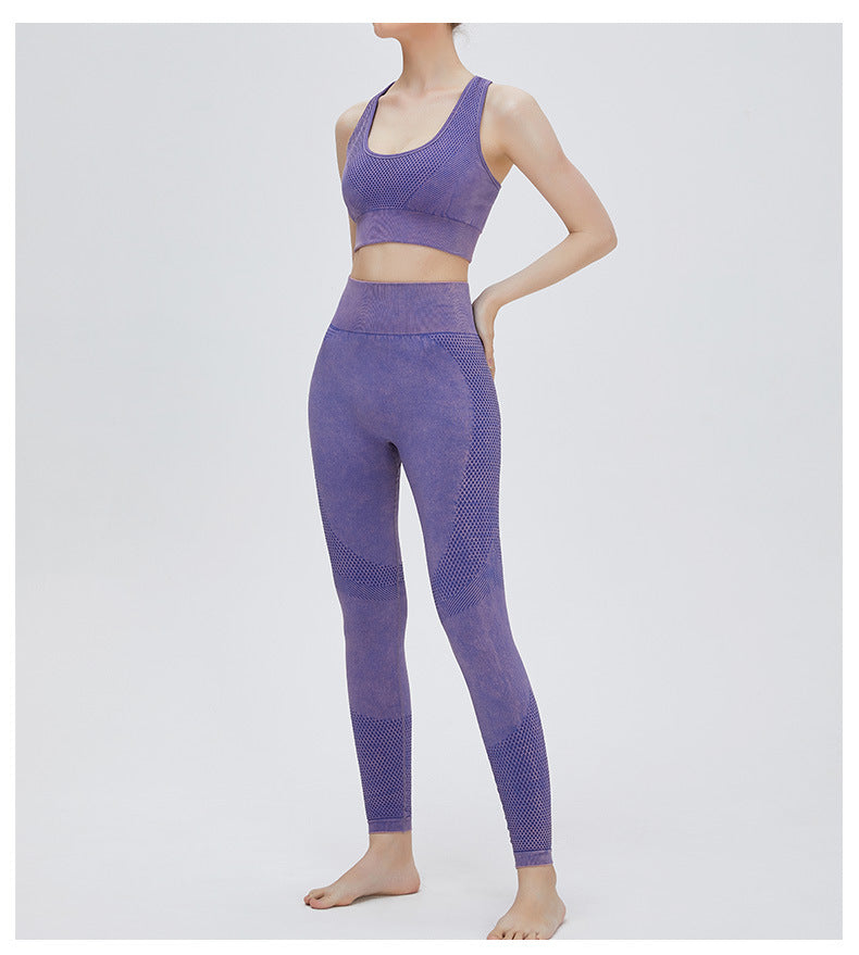 Seamless High-Impact Sports Bra: Shock-Proof Yoga Tank Top & Supportive Fitness Bralette