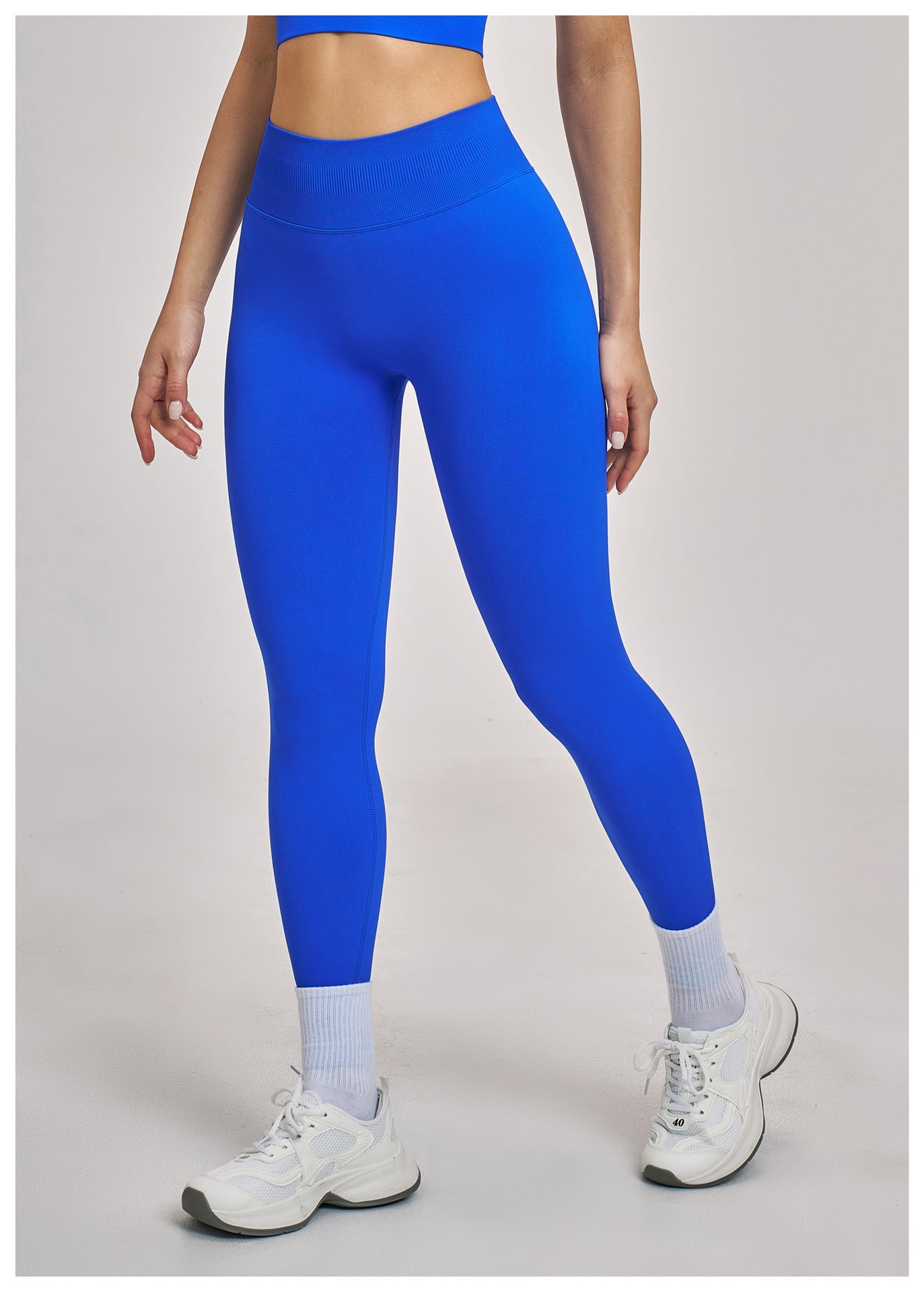 Legging de yoga rehausseur de fessier sans couture : Vêtement de sport taille haute gainant pour la course et le fitness 4524 (copie)