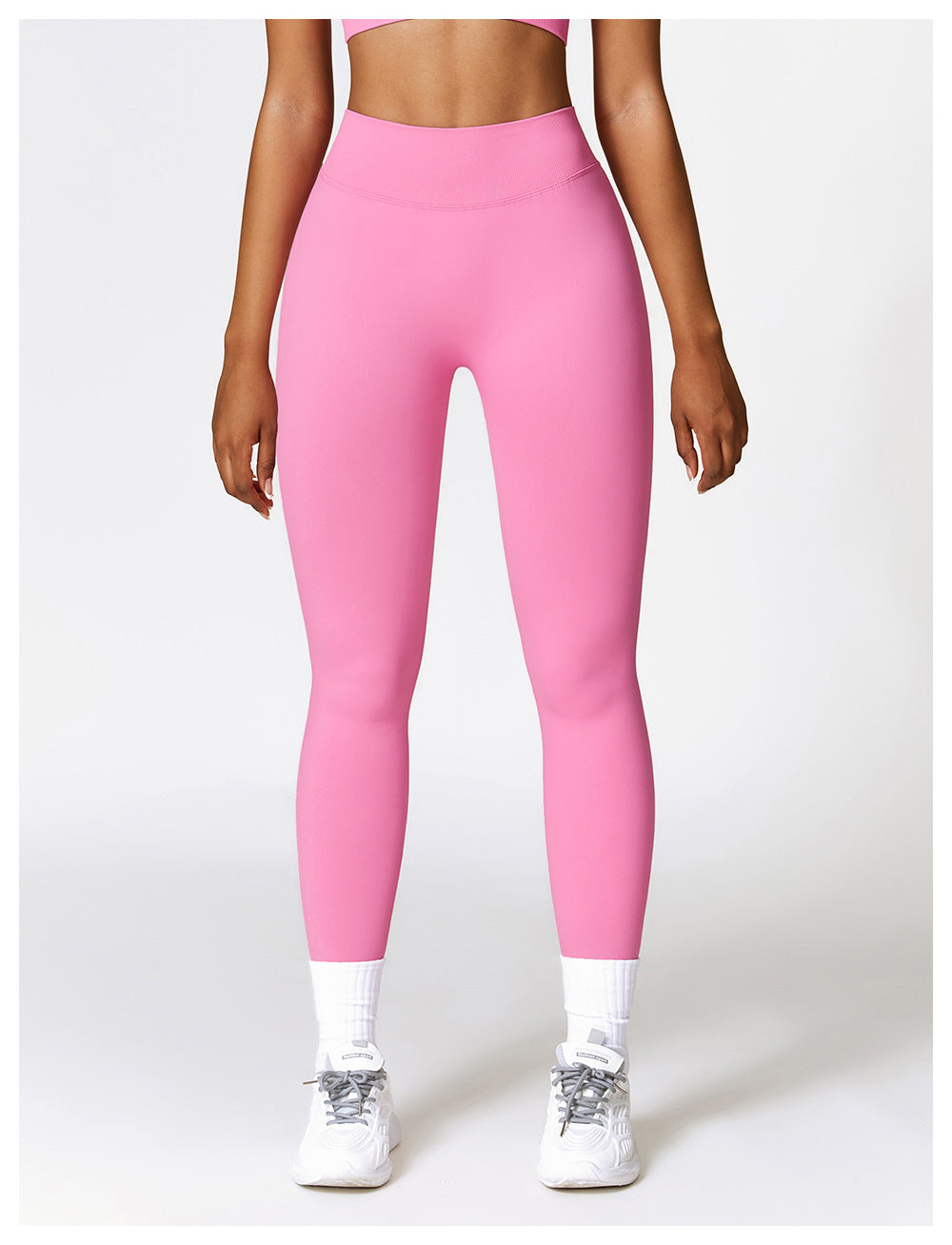 Legging de yoga sans couture taille haute en V : Push-up & Coupe ajustée, Séchage rapide, Vêtement de sport pour la course à pied 4426 (copie)