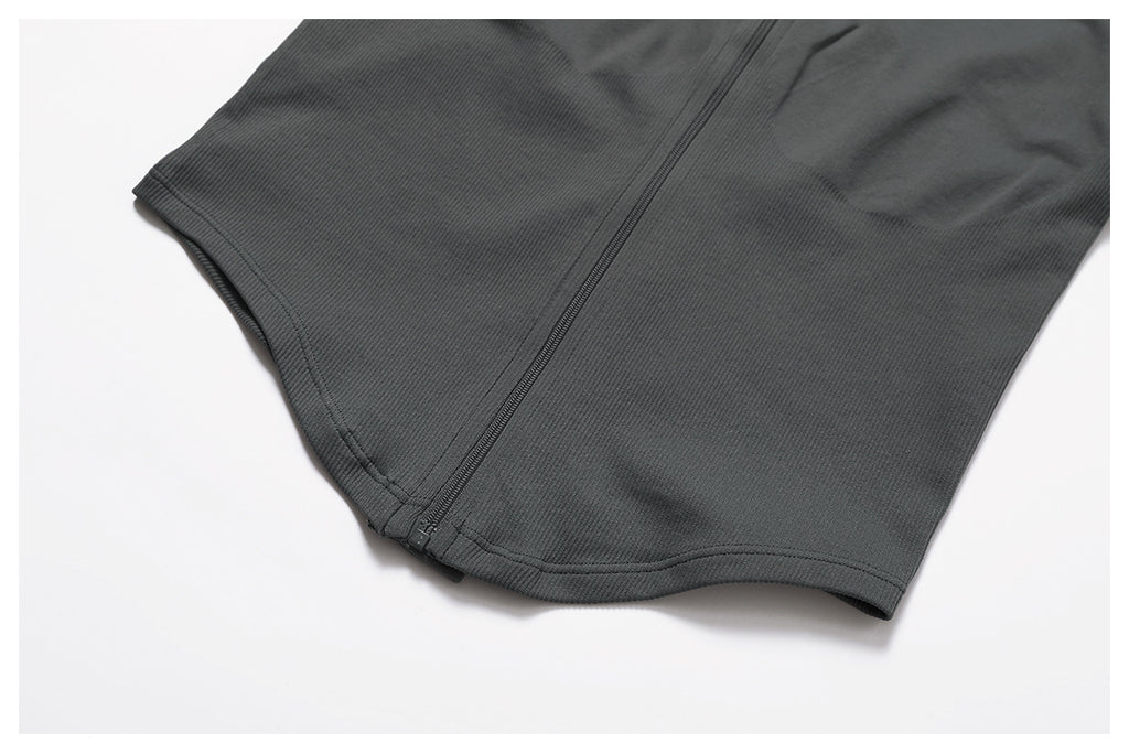 Ensemble de yoga côtelé sans couture à dos nageur : Ensemble de vêtements de sport gainant et rehausseur de fessier 5479