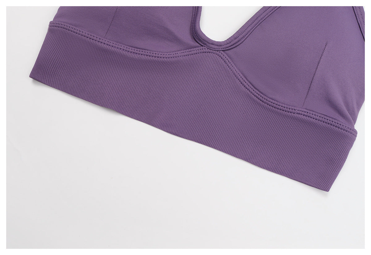 Ensemble de Yoga 3 Pièces Sans Couture : Vêtements de Sport Amincissants Taille Haute & Tenue de Fitness Séchage Rapide 5412